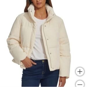 Levi's Ladies' Corded Puffer Jacket nwt